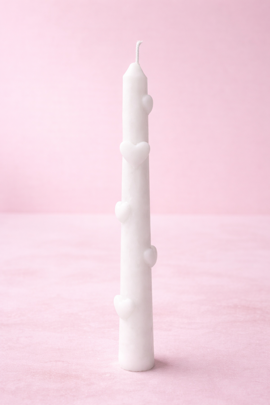 Heart Pillar Candle