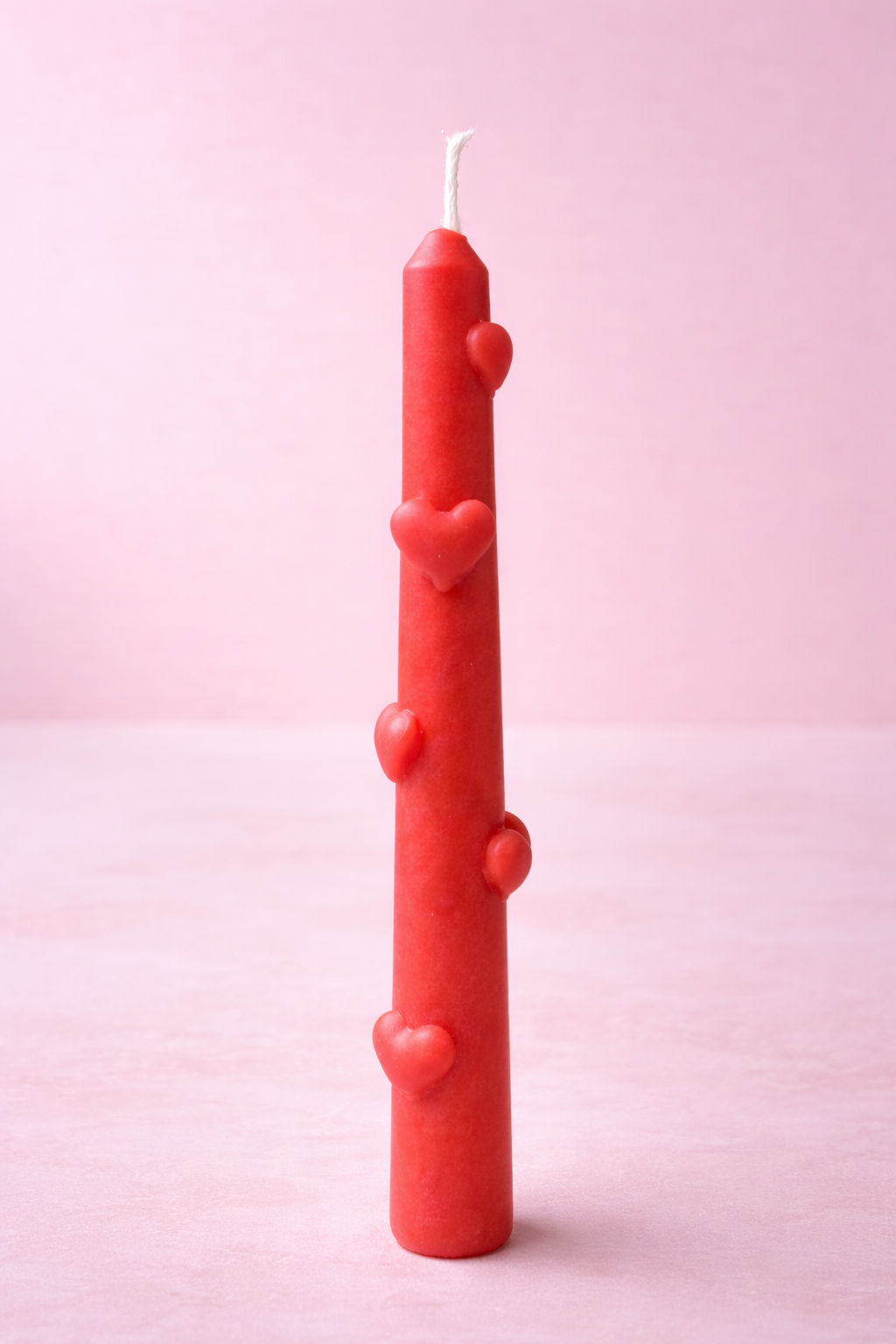 Heart Pillar Candle