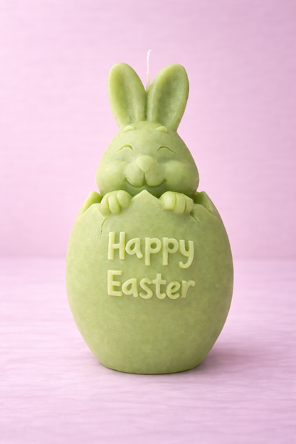 Bunny Egg Candle
