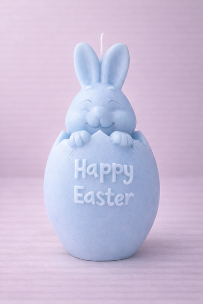 Bunny Egg Candle