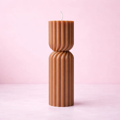 Twisted Long Pillar Candle