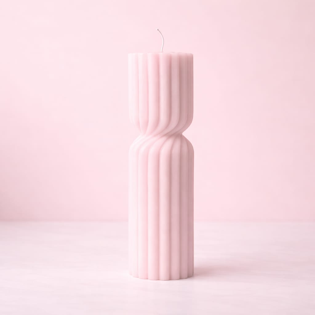 Twisted Long Pillar Candle