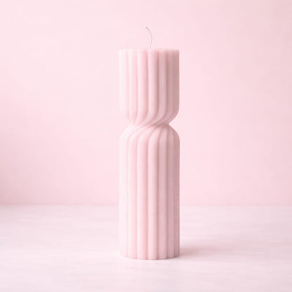 Twisted Long Pillar Candle