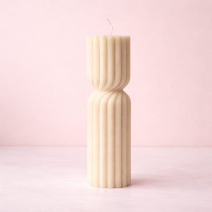 Twisted Long Pillar Candle