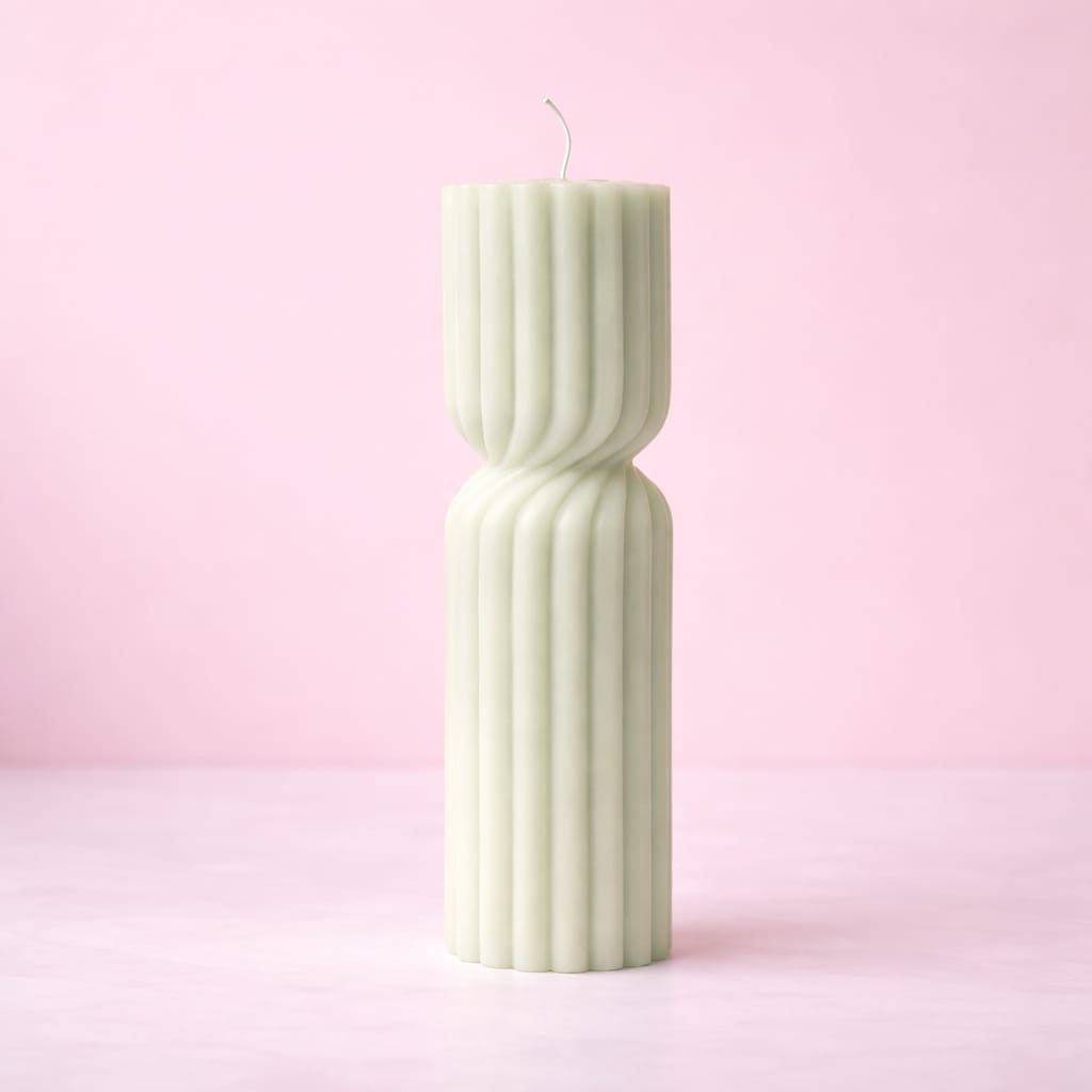 Twisted Long Pillar Candle