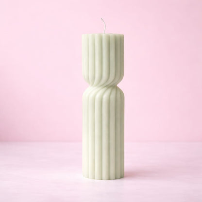 Twisted Long Pillar Candle