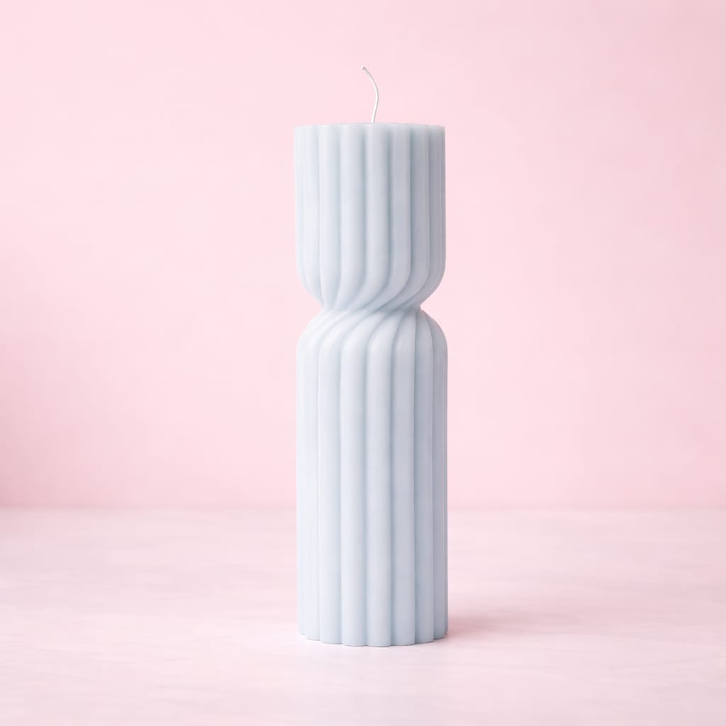 Twisted Long Pillar Candle