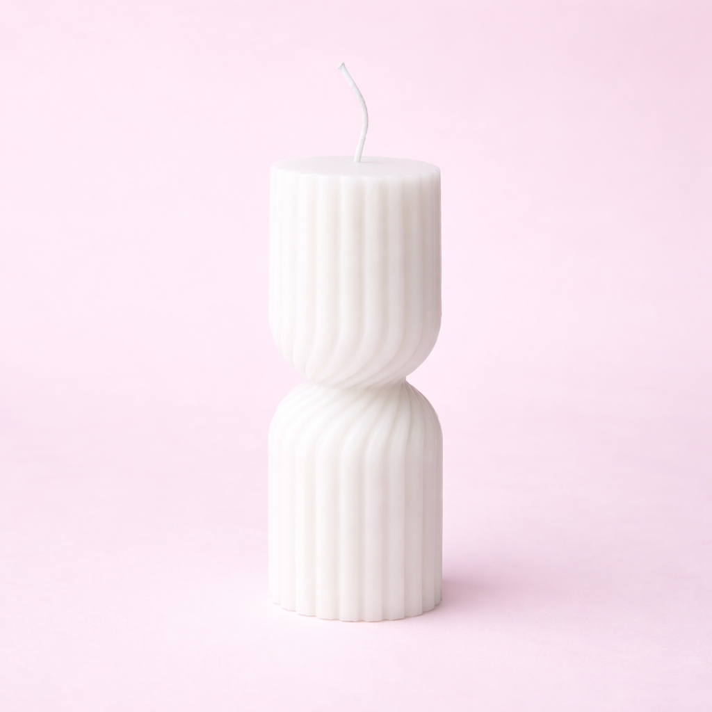 Twisted Pillar Candle