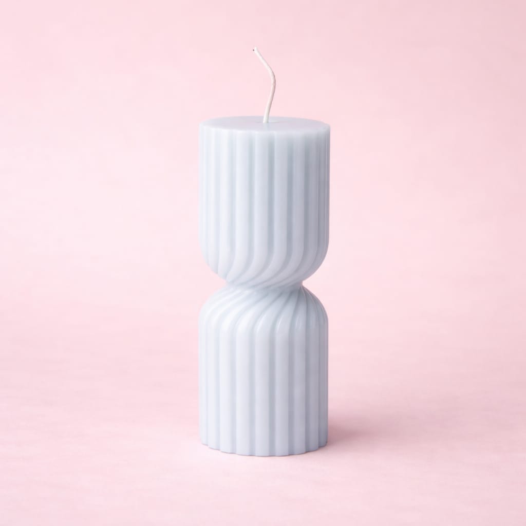 Twisted Pillar Candle