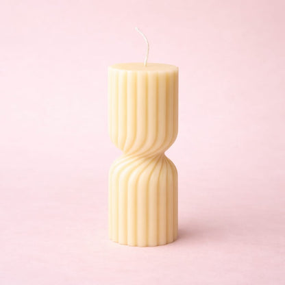 Twisted Pillar Candle