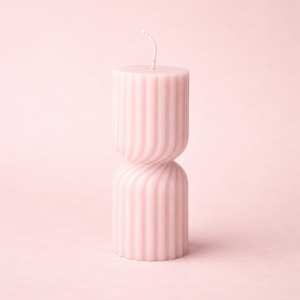 Twisted Pillar Candle