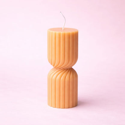 Twisted Pillar Candle
